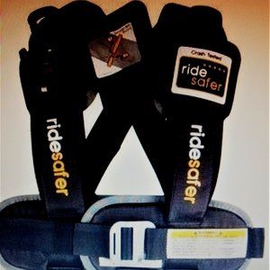 BLACK RIDESAFER TRAVEL VEST FREE SHIPPING